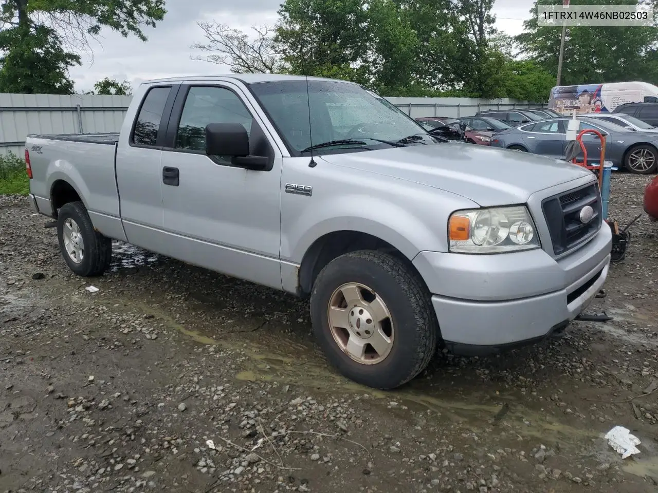 2006 Ford F150 VIN: 1FTRX14W46NB02503 Lot: 56947065