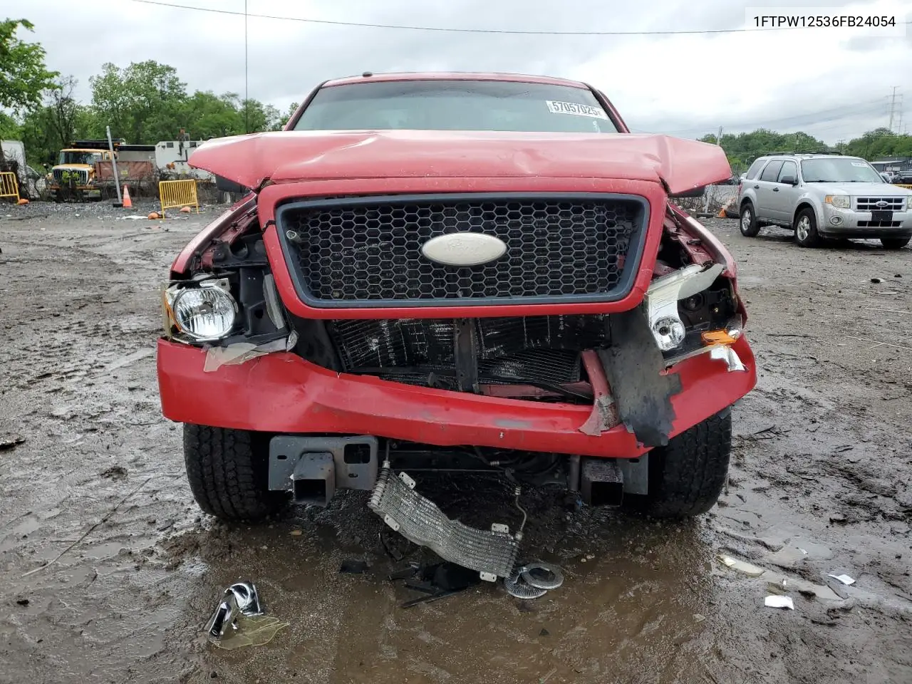 2006 Ford F150 Supercrew VIN: 1FTPW12536FB24054 Lot: 57057025