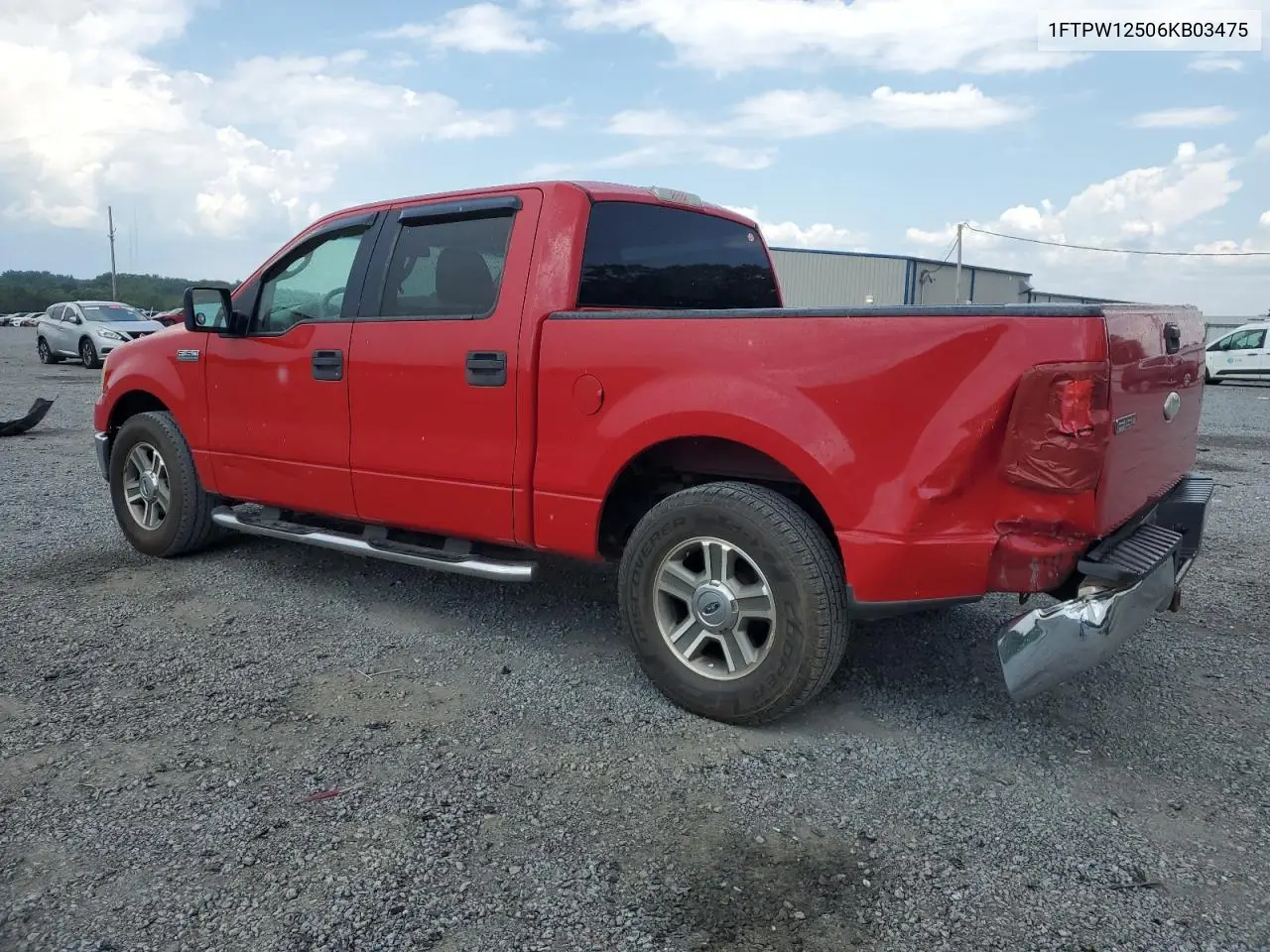 2006 Ford F150 Supercrew VIN: 1FTPW12506KB03475 Lot: 60720305