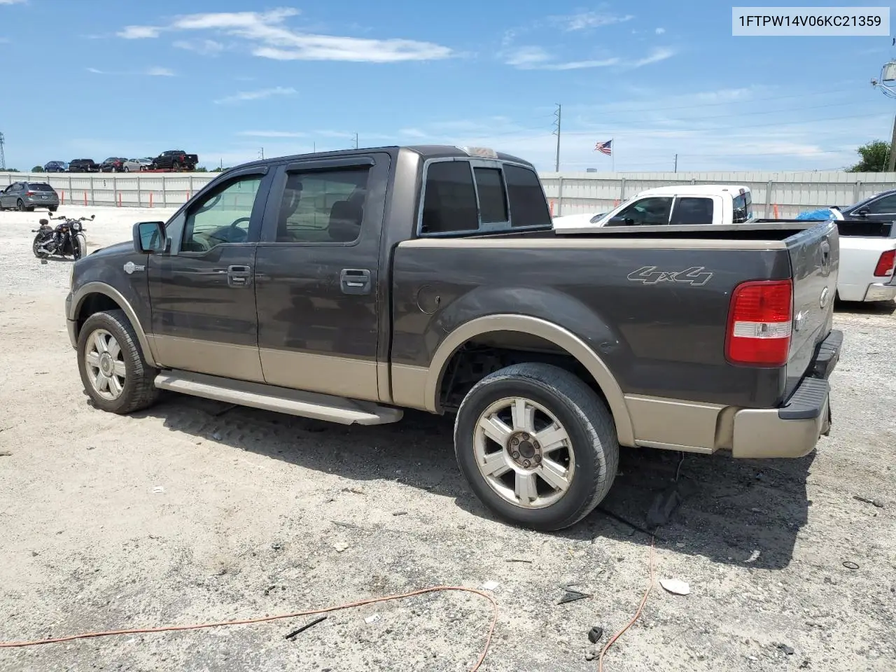 2006 Ford F150 Supercrew VIN: 1FTPW14V06KC21359 Lot: 62238015