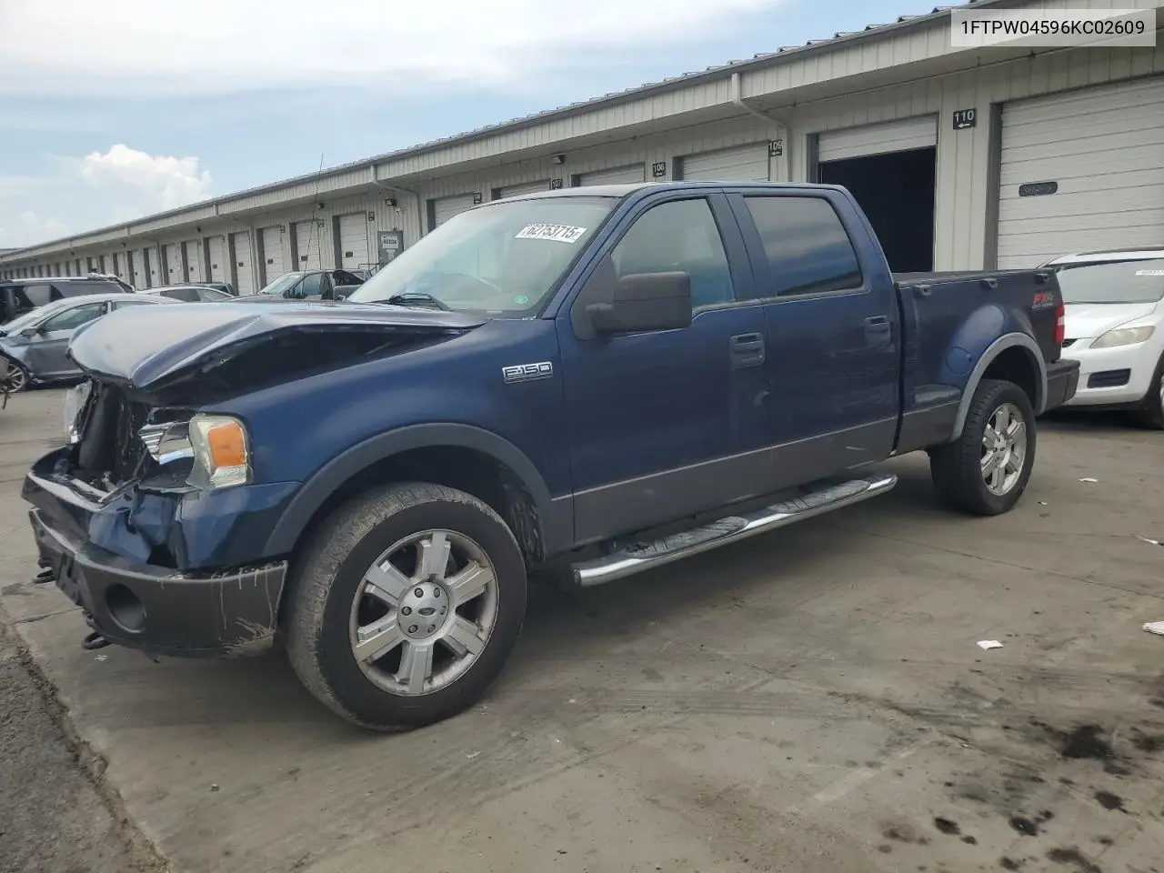 2006 Ford F150 VIN: 1FTPW04596KC02609 Lot: 62753715