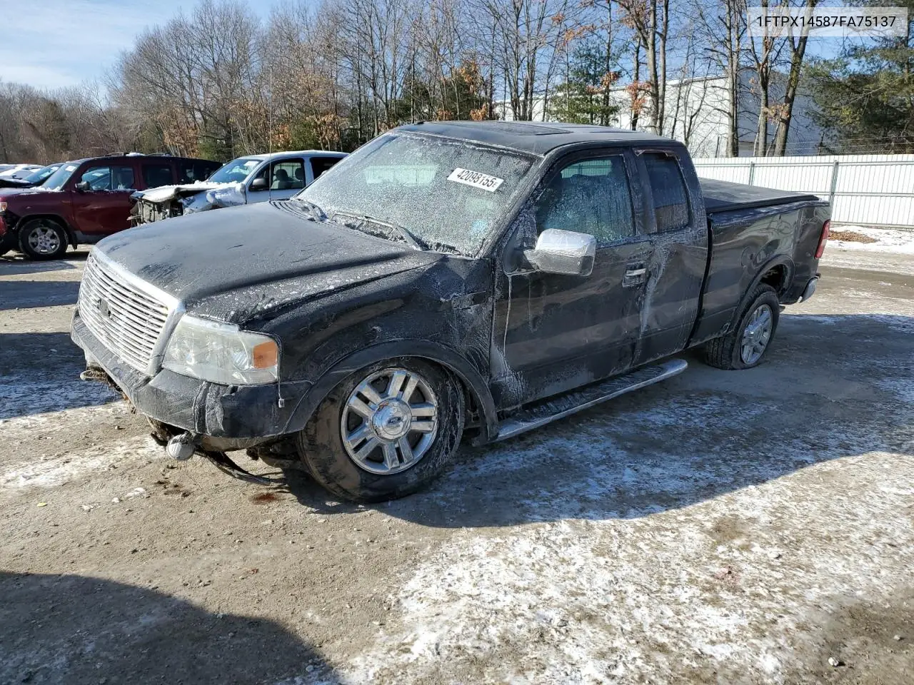 2007 Ford F150 VIN: 1FTPX14587FA75137 Lot: 42098155