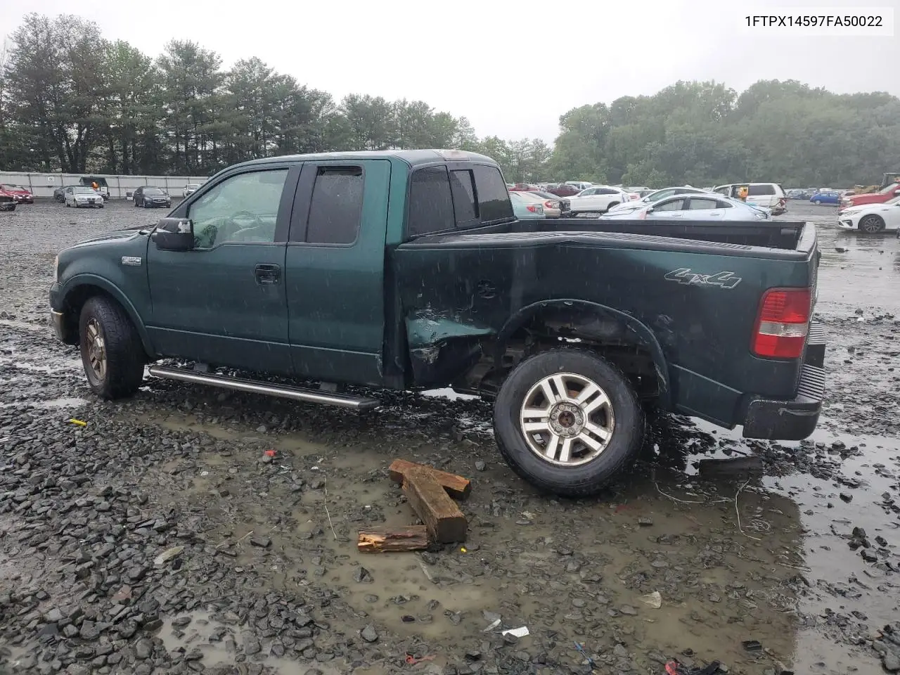 2007 Ford F150 VIN: 1FTPX14597FA50022 Lot: 56329335