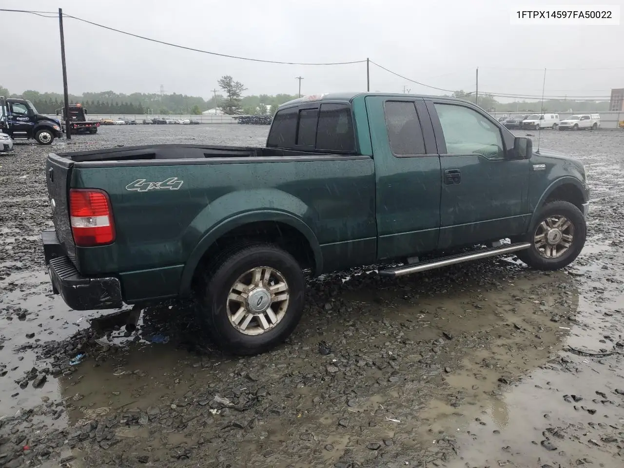 2007 Ford F150 VIN: 1FTPX14597FA50022 Lot: 56329335