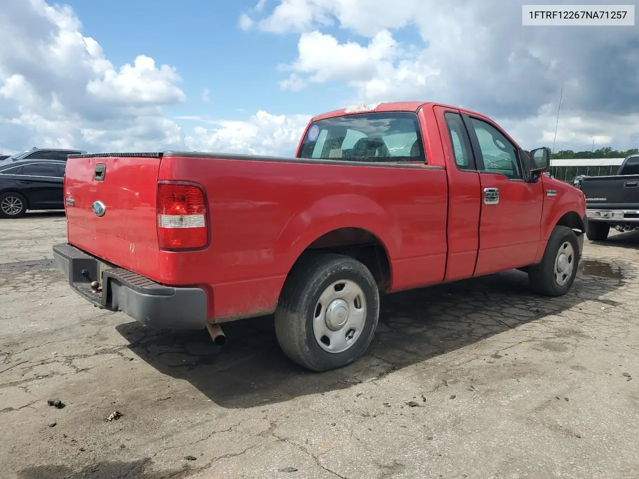2007 Ford F150 VIN: 1FTRF12267NA71257 Lot: 56543785