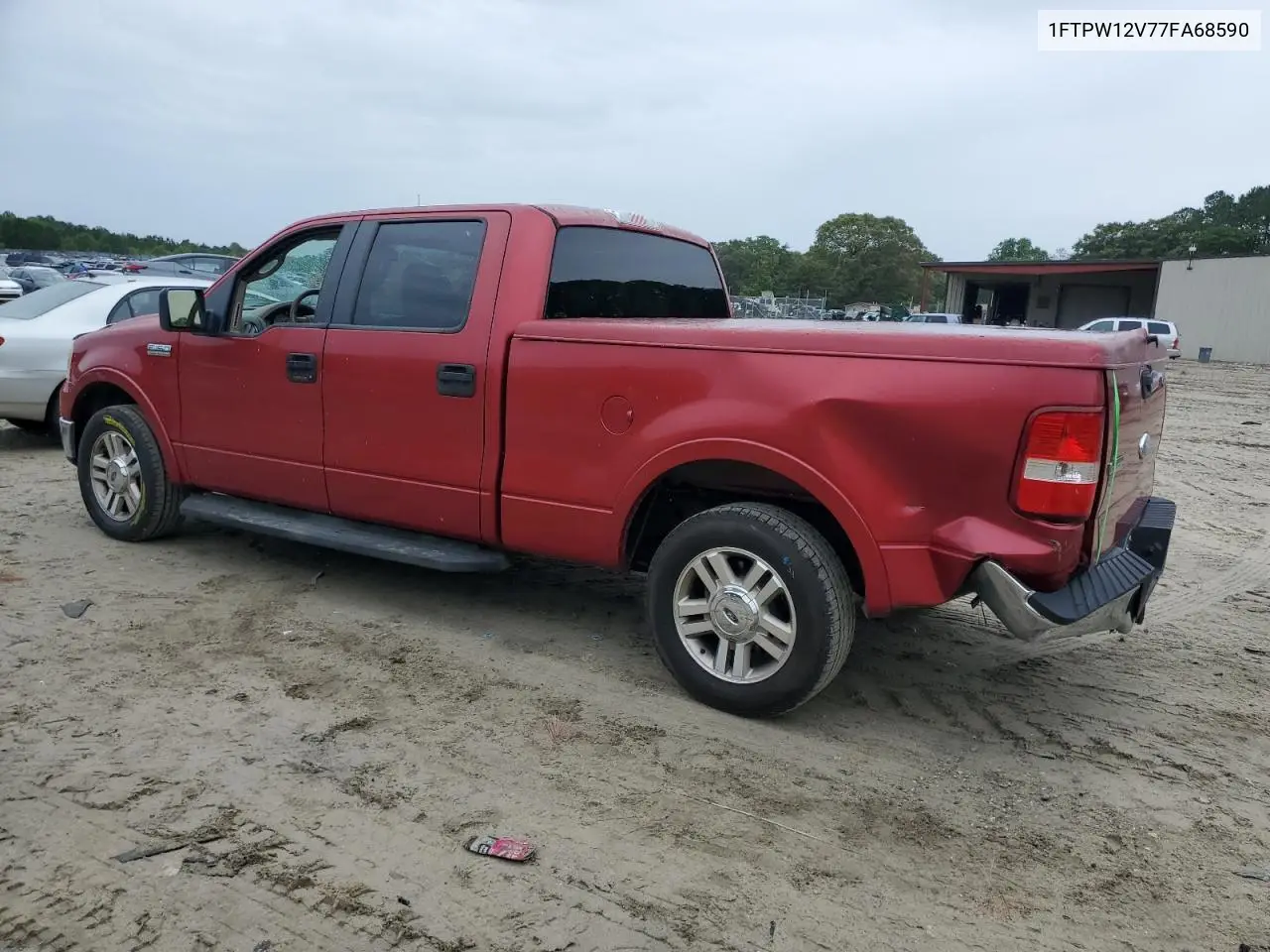 2007 Ford F150 Supercrew VIN: 1FTPW12V77FA68590 Lot: 56565435