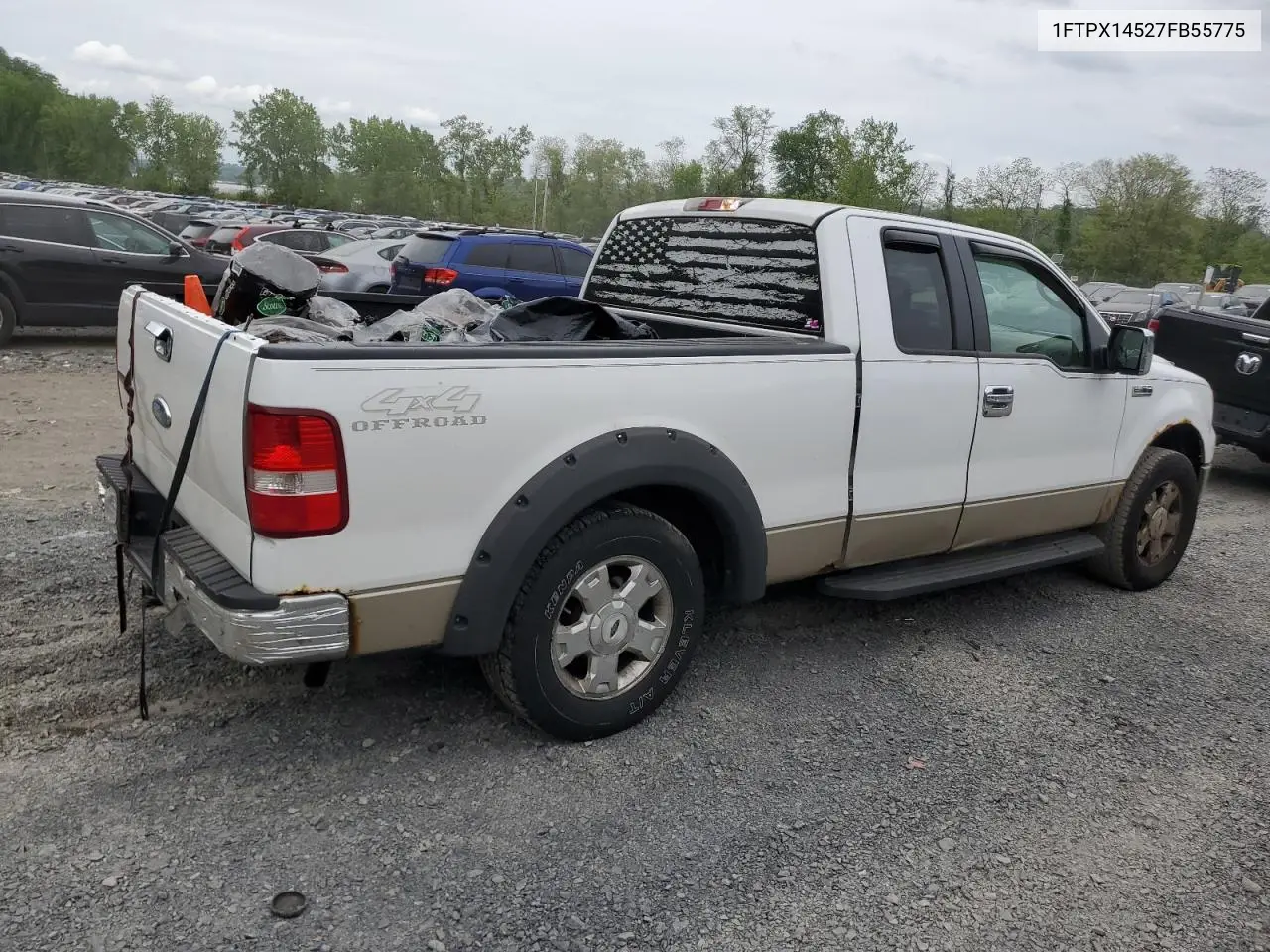 2007 Ford F150 VIN: 1FTPX14527FB55775 Lot: 56925465