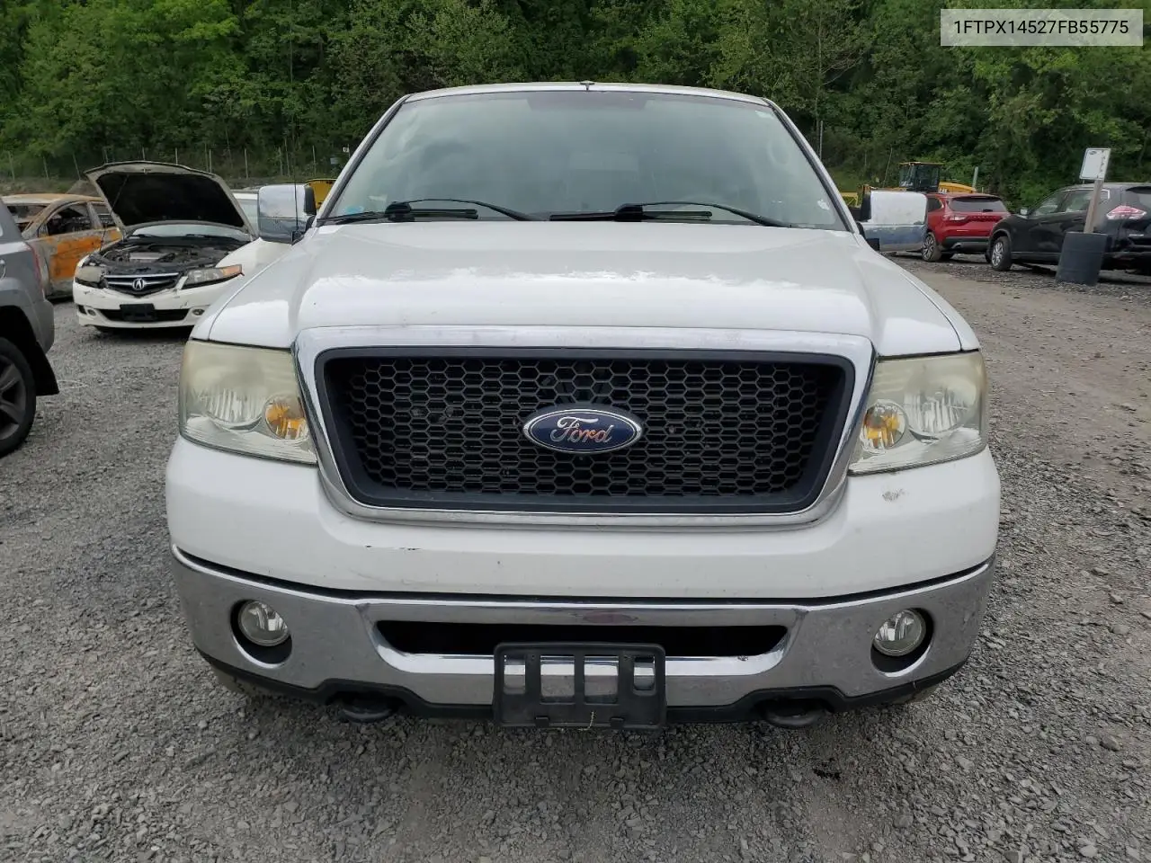 2007 Ford F150 VIN: 1FTPX14527FB55775 Lot: 56925465