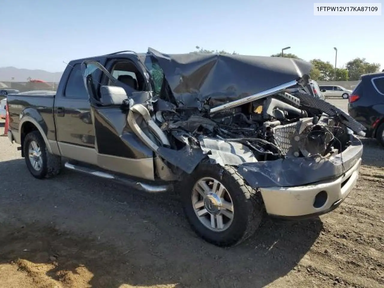 2007 Ford F150 Supercrew VIN: 1FTPW12V17KA87109 Lot: 58259625