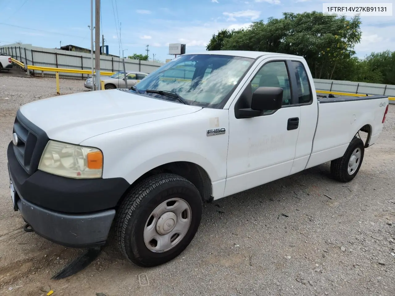 2007 Ford F150 VIN: 1FTRF14V27KB91131 Lot: 62780685