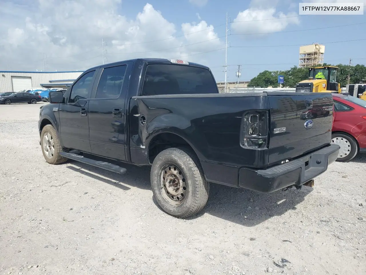 2007 Ford F150 Supercrew VIN: 1FTPW12V77KA88667 Lot: 62866785