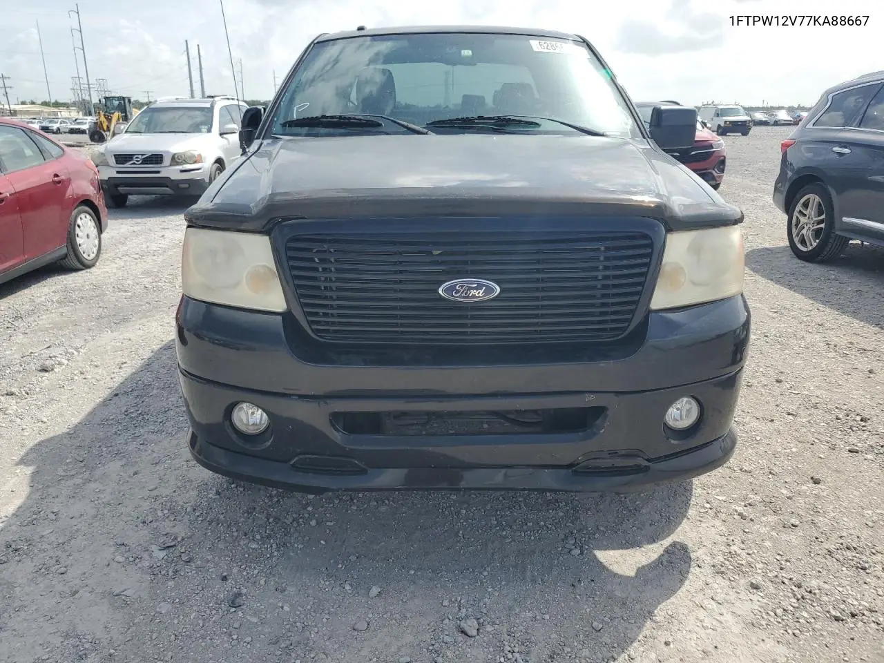 2007 Ford F150 Supercrew VIN: 1FTPW12V77KA88667 Lot: 62866785