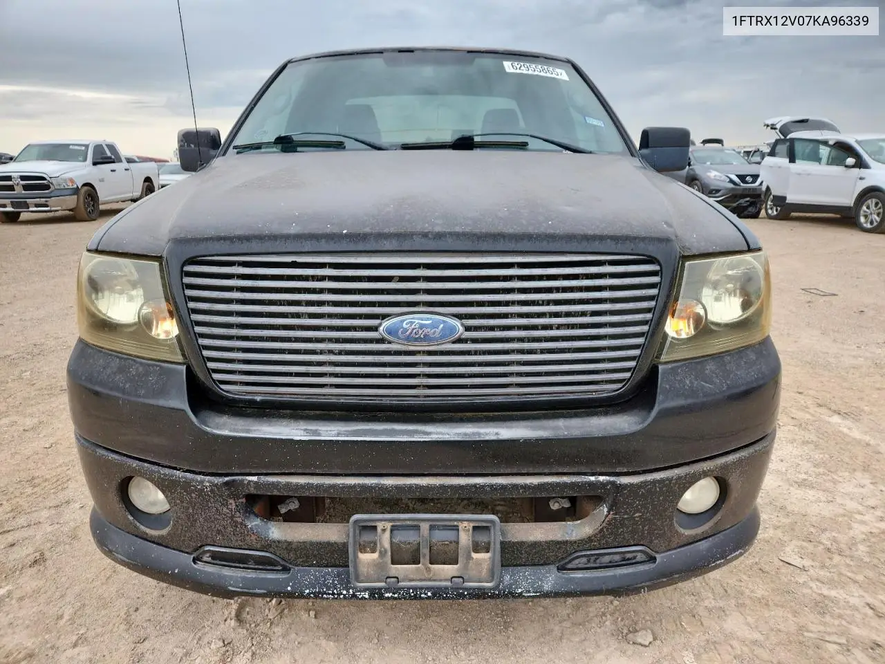 2007 Ford F150 VIN: 1FTRX12V07KA96339 Lot: 62955865