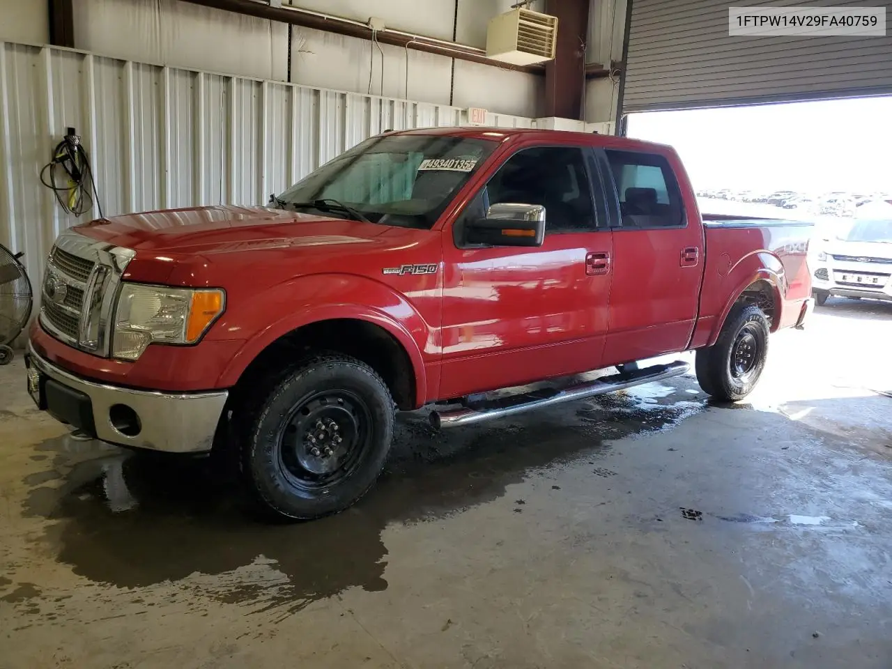 2009 Ford F150 Supercrew VIN: 1FTPW14V29FA40759 Lot: 49340135