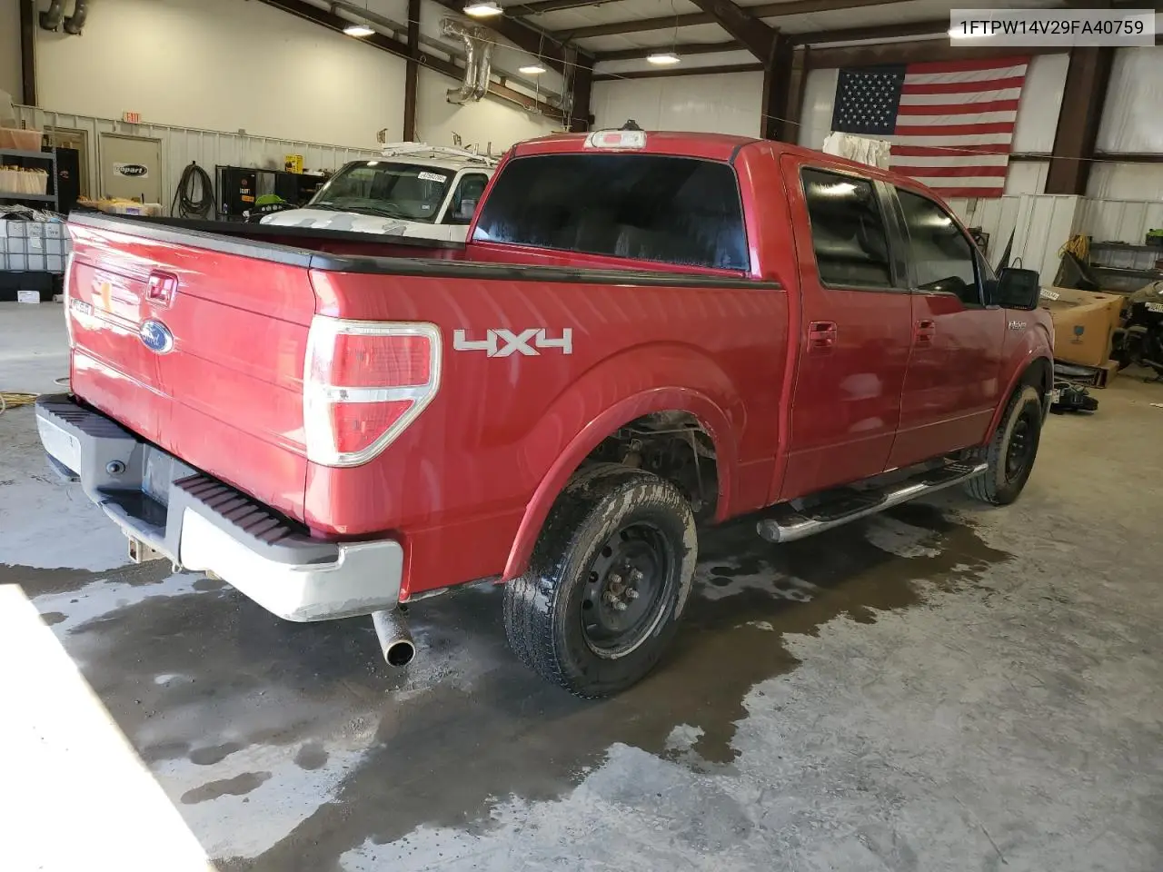 2009 Ford F150 Supercrew VIN: 1FTPW14V29FA40759 Lot: 49340135