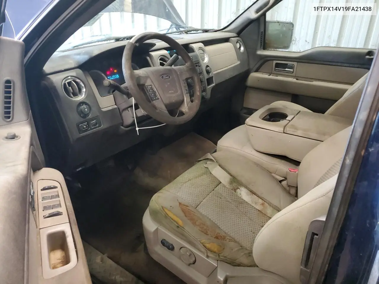2009 Ford F150 Super Cab VIN: 1FTPX14V19FA21438 Lot: 61820865