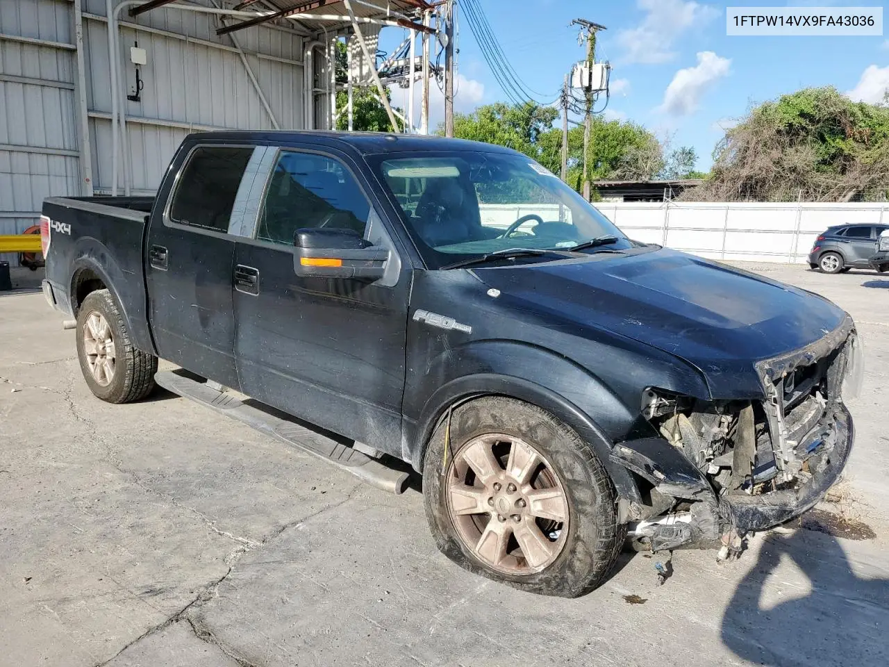 2009 Ford F150 Supercrew VIN: 1FTPW14VX9FA43036 Lot: 62297135
