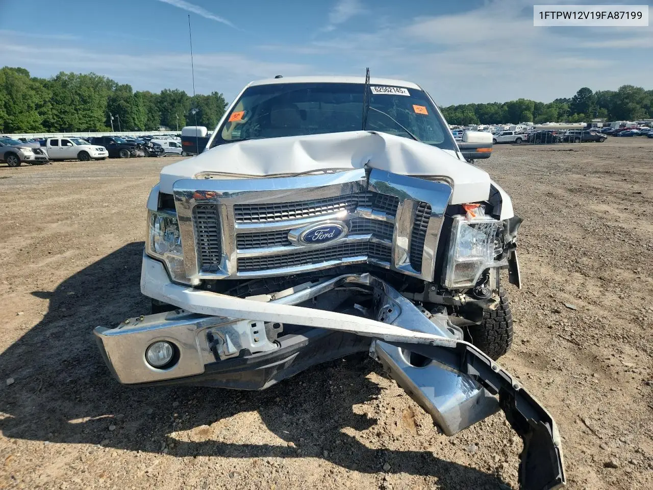 2009 Ford F150 Supercrew VIN: 1FTPW12V19FA87199 Lot: 62562145