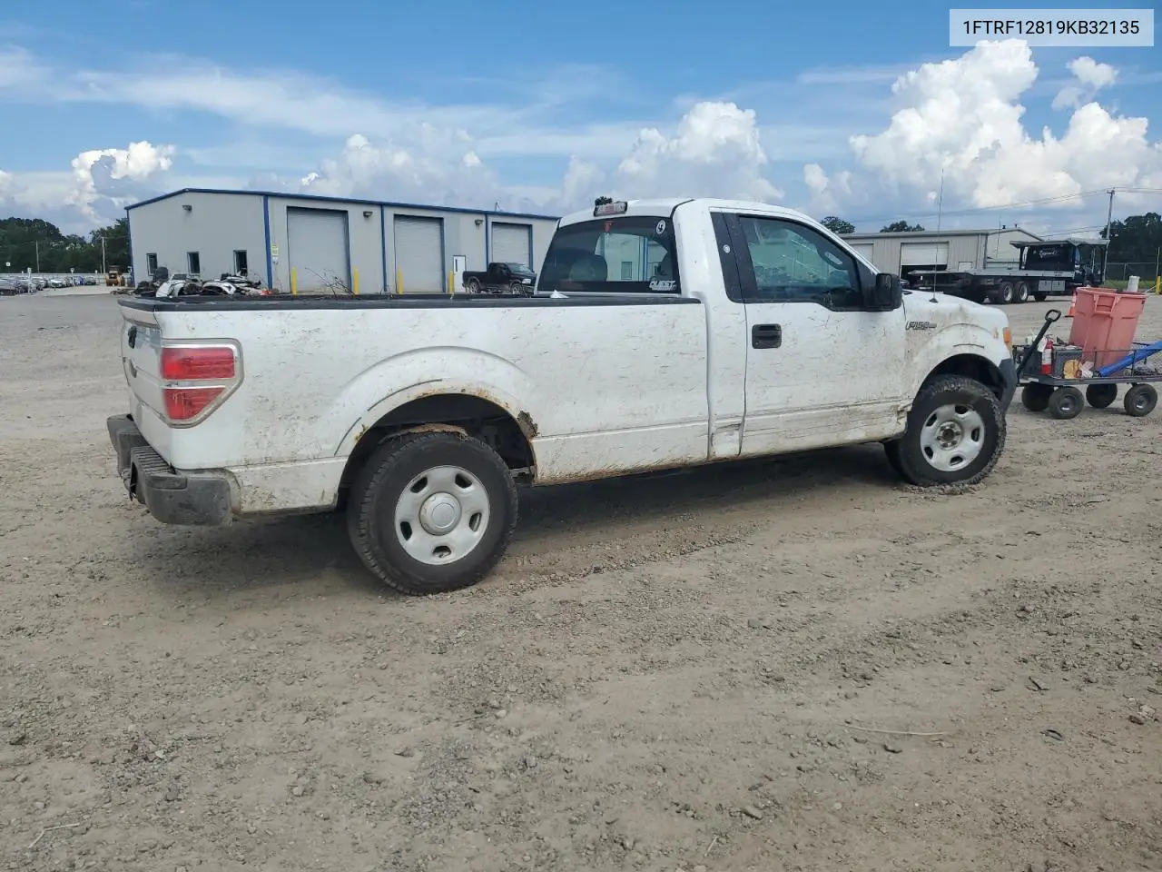 2009 Ford F150 VIN: 1FTRF12819KB32135 Lot: 62860825
