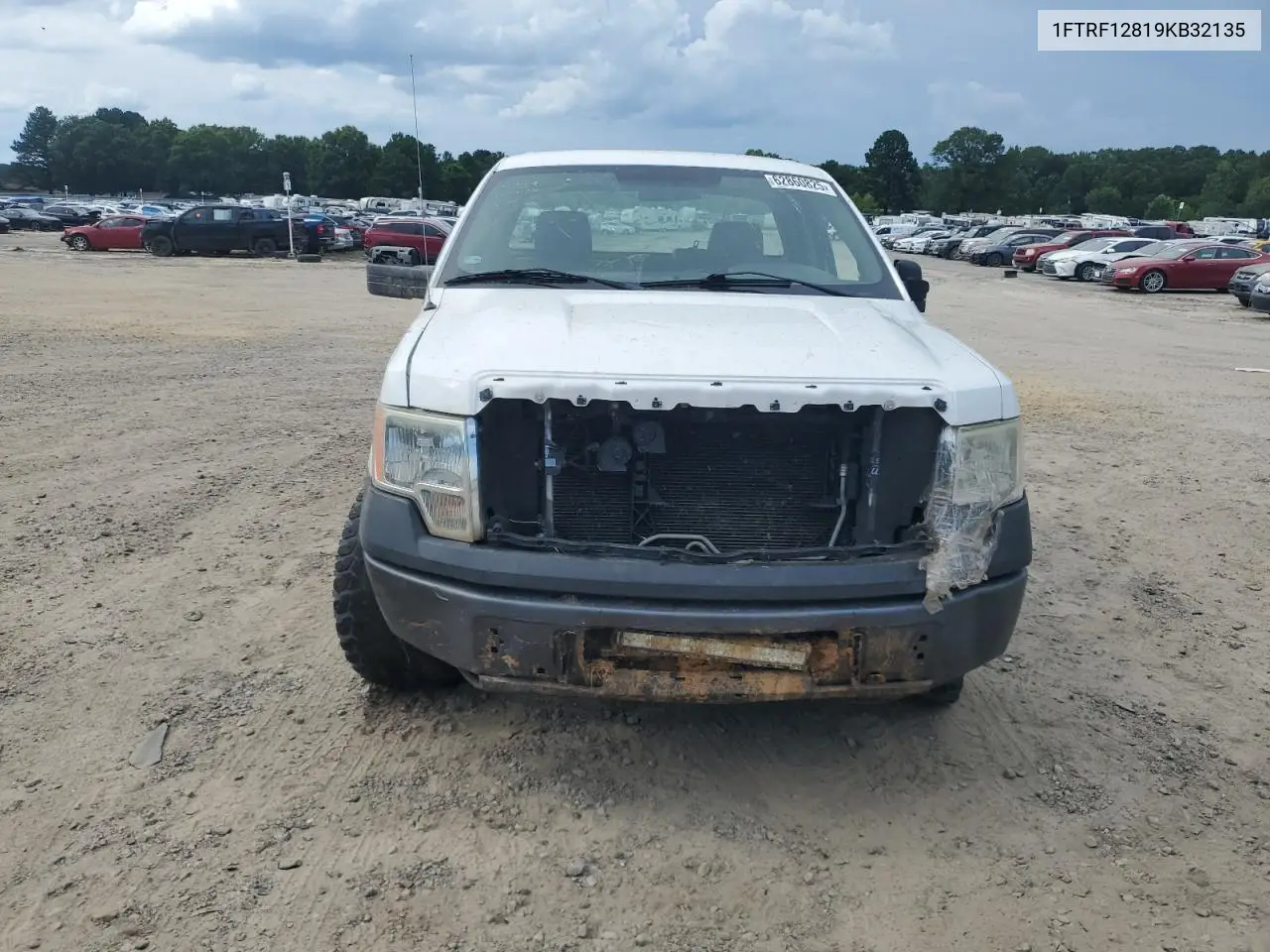 2009 Ford F150 VIN: 1FTRF12819KB32135 Lot: 62860825