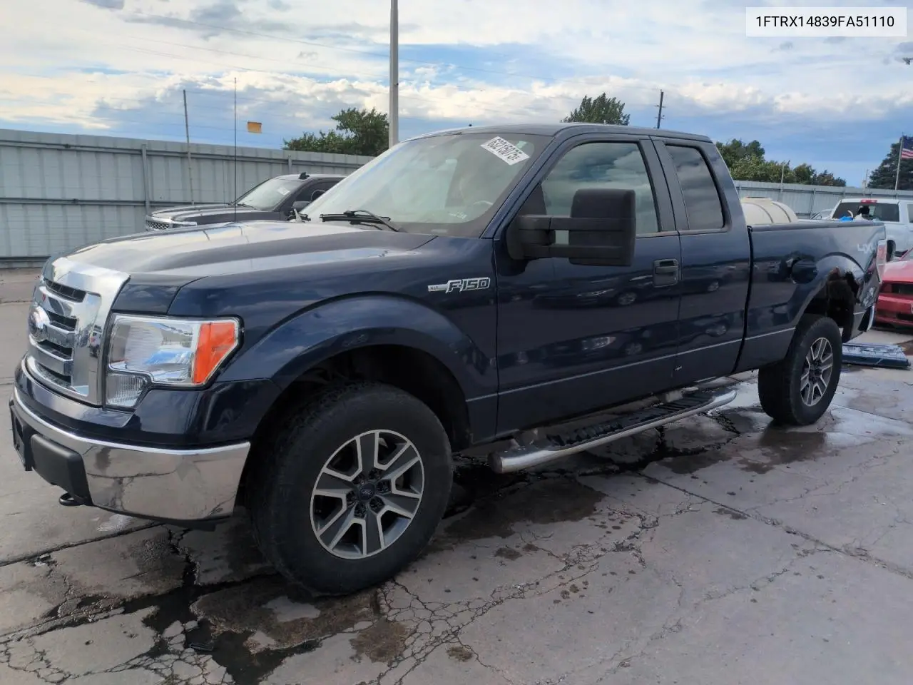 2009 Ford F150 Super Cab VIN: 1FTRX14839FA51110 Lot: 63215075