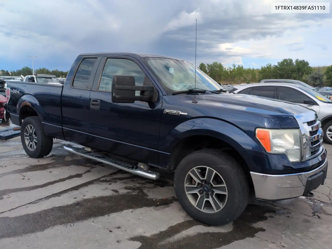 2009 Ford F150 Super Cab VIN: 1FTRX14839FA51110 Lot: 63215075