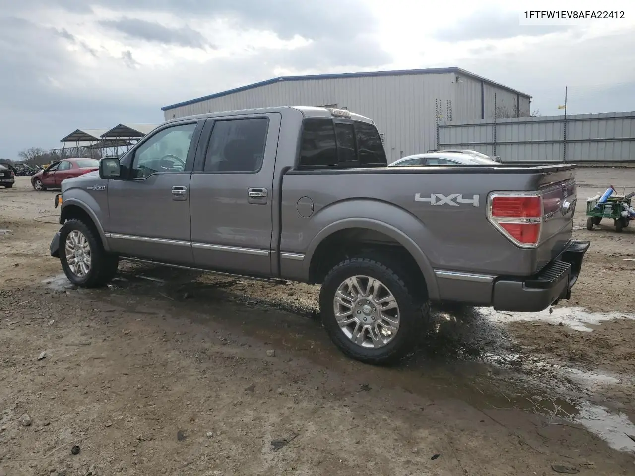 2010 Ford F150 Supercrew VIN: 1FTFW1EV8AFA22412 Lot: 42259025