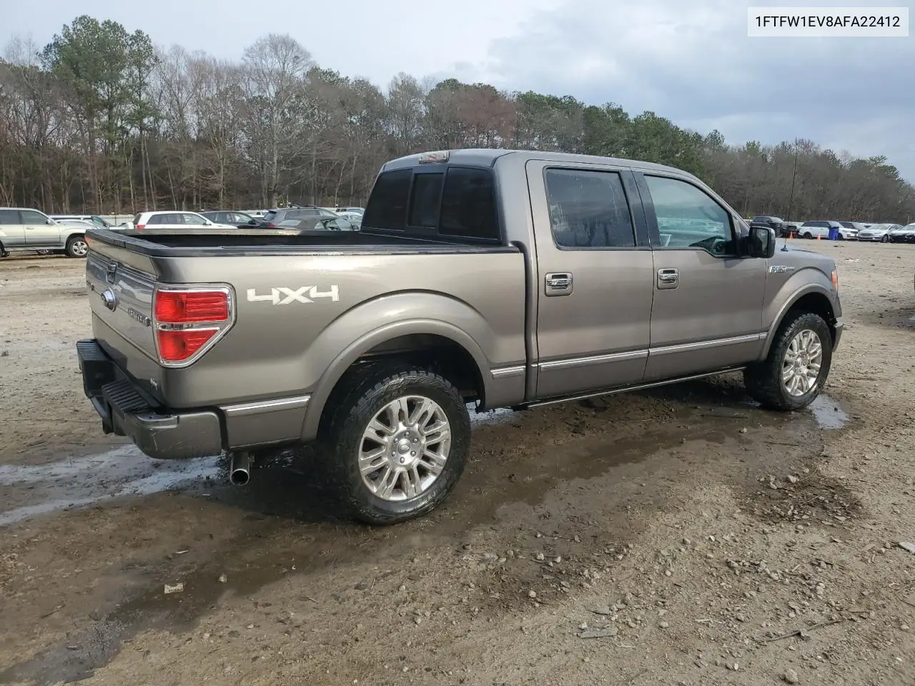 2010 Ford F150 Supercrew VIN: 1FTFW1EV8AFA22412 Lot: 42259025