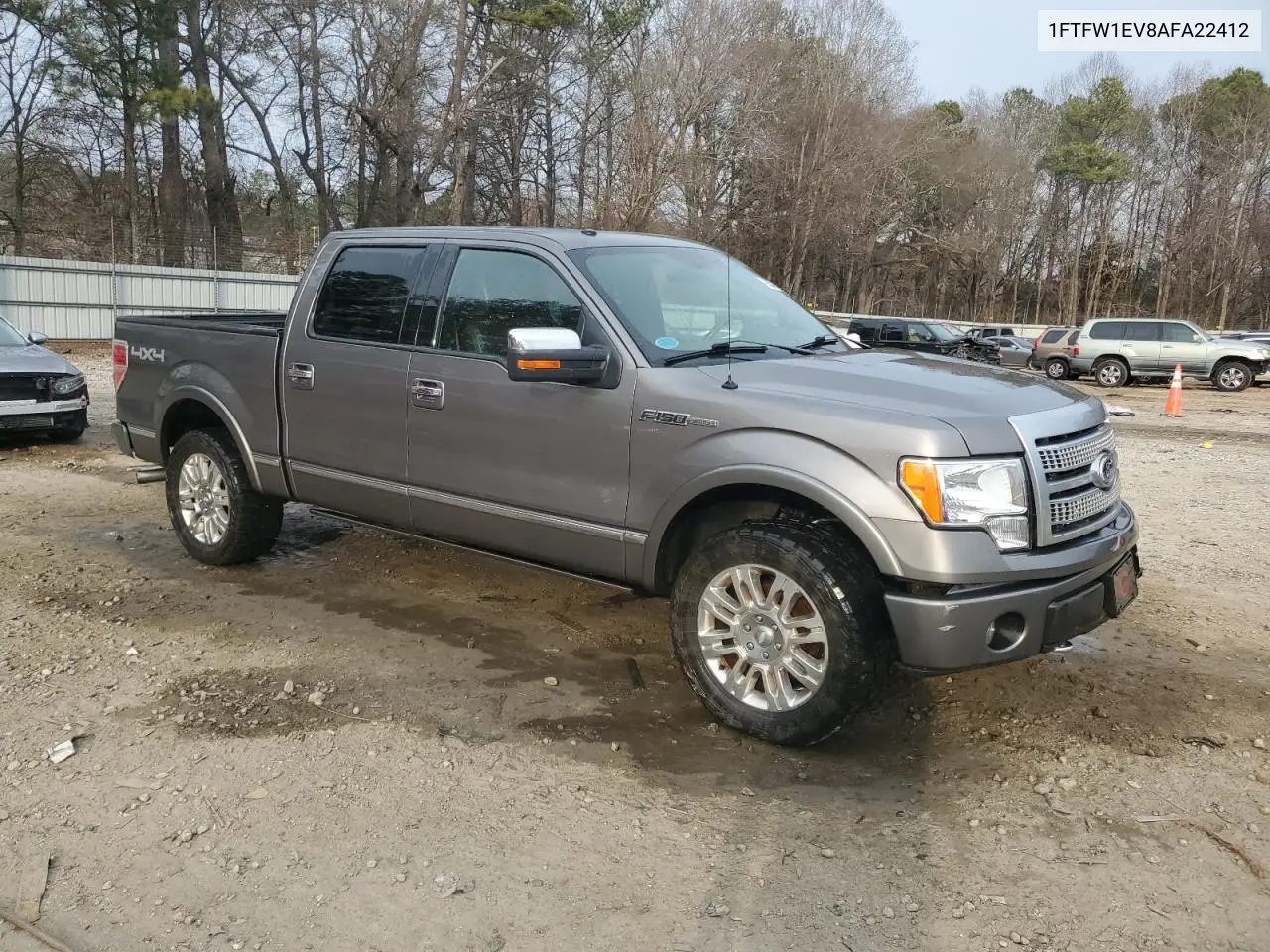 2010 Ford F150 Supercrew VIN: 1FTFW1EV8AFA22412 Lot: 42259025