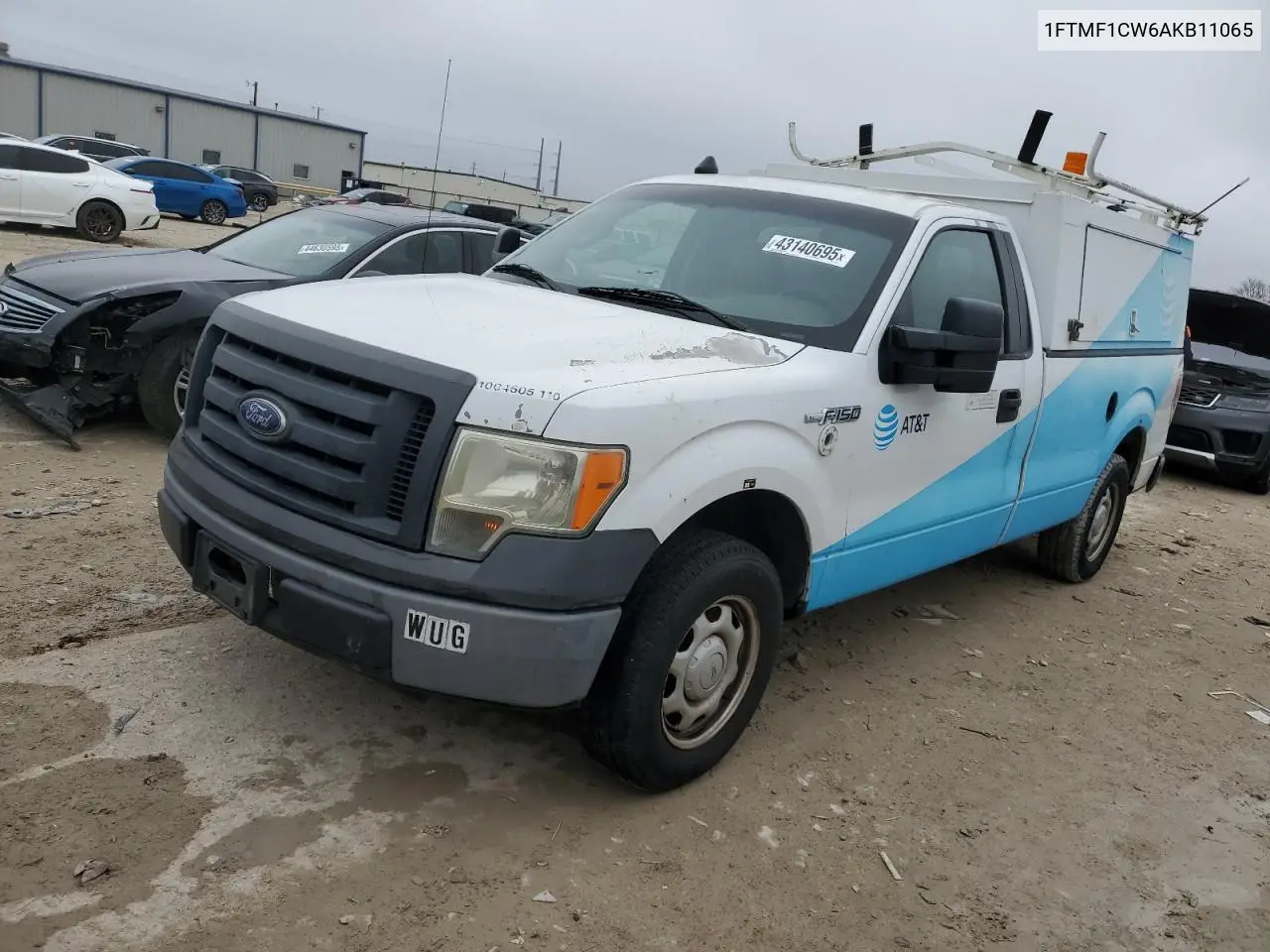2010 Ford F150 VIN: 1FTMF1CW6AKB11065 Lot: 43140695