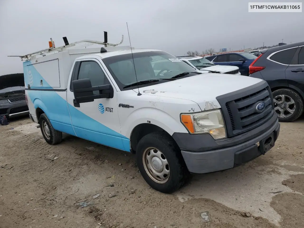 2010 Ford F150 VIN: 1FTMF1CW6AKB11065 Lot: 43140695