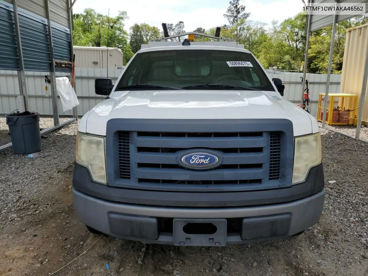 2010 Ford F150 VIN: 1FTMF1CW1AKA46562 Lot: 50896075