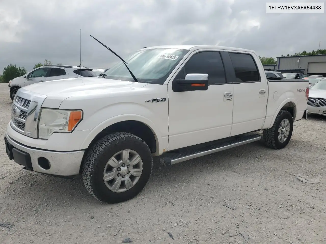 2010 Ford F150 Supercrew VIN: 1FTFW1EVXAFA54438 Lot: 56710625