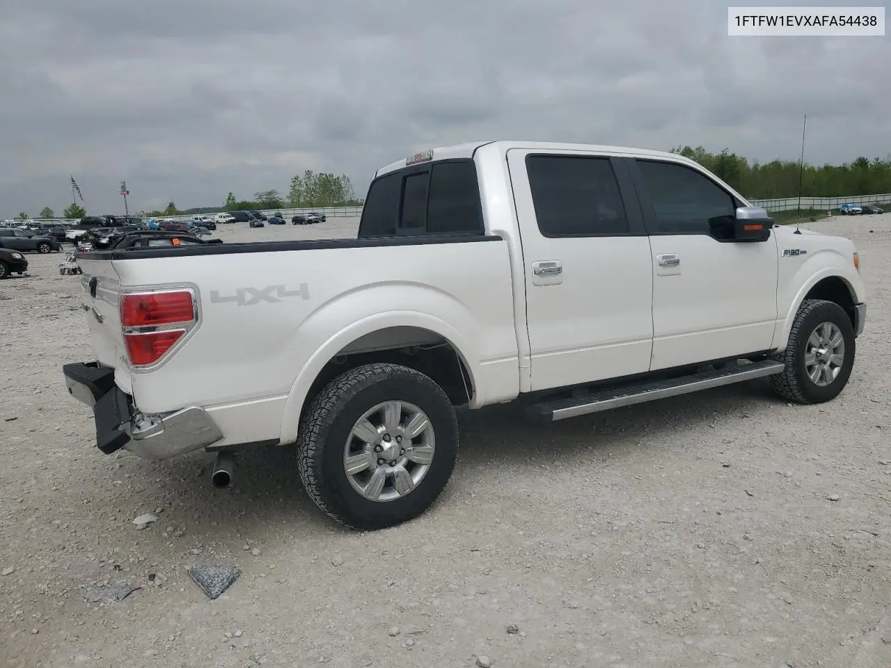 2010 Ford F150 Supercrew VIN: 1FTFW1EVXAFA54438 Lot: 56710625