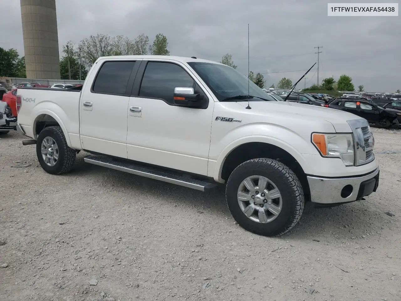 2010 Ford F150 Supercrew VIN: 1FTFW1EVXAFA54438 Lot: 56710625