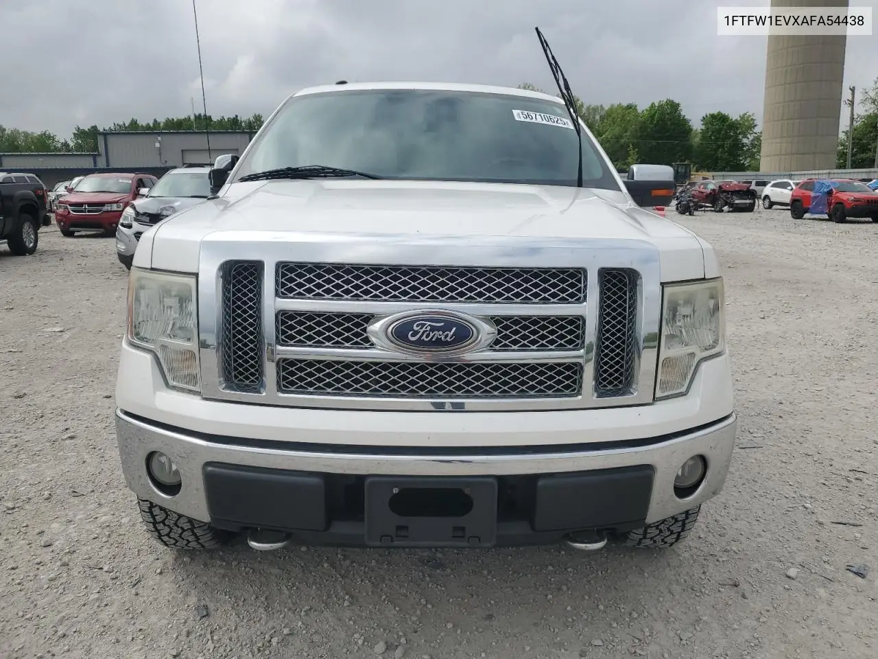 2010 Ford F150 Supercrew VIN: 1FTFW1EVXAFA54438 Lot: 56710625
