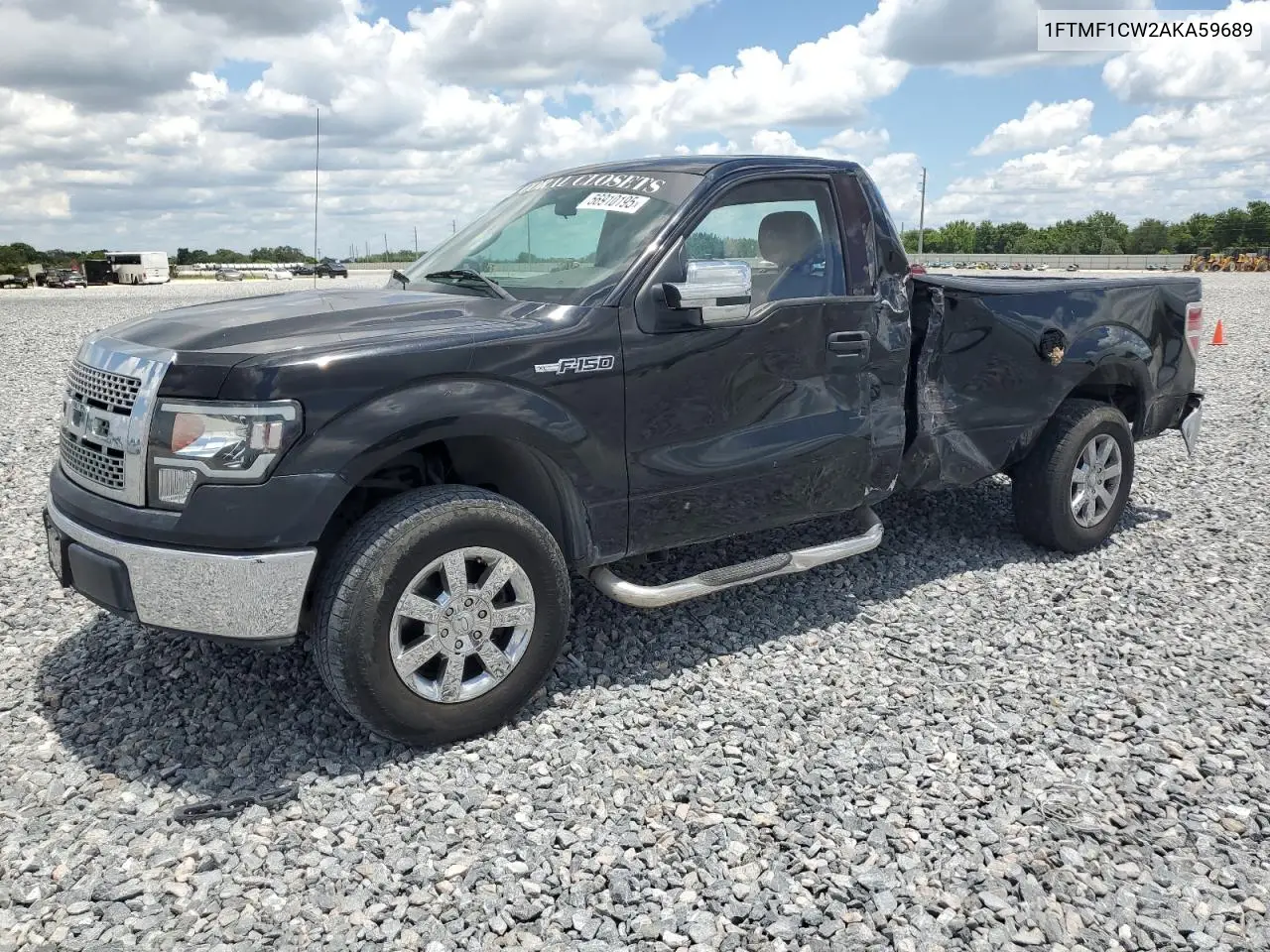 2010 Ford F150 VIN: 1FTMF1CW2AKA59689 Lot: 56910195