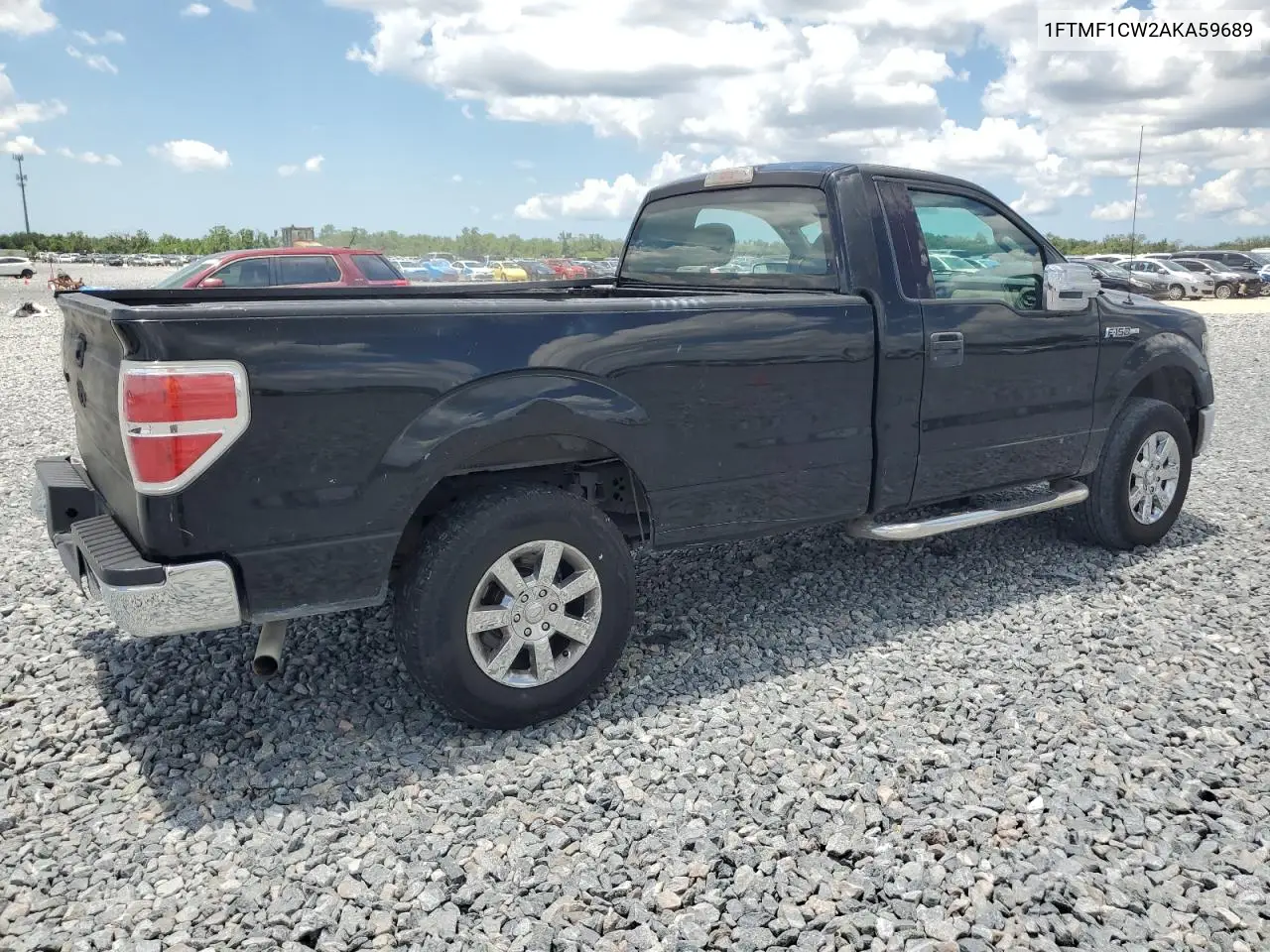2010 Ford F150 VIN: 1FTMF1CW2AKA59689 Lot: 56910195