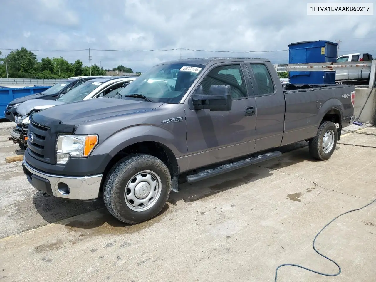 2010 Ford F150 Super Cab VIN: 1FTVX1EVXAKB69217 Lot: 58202185