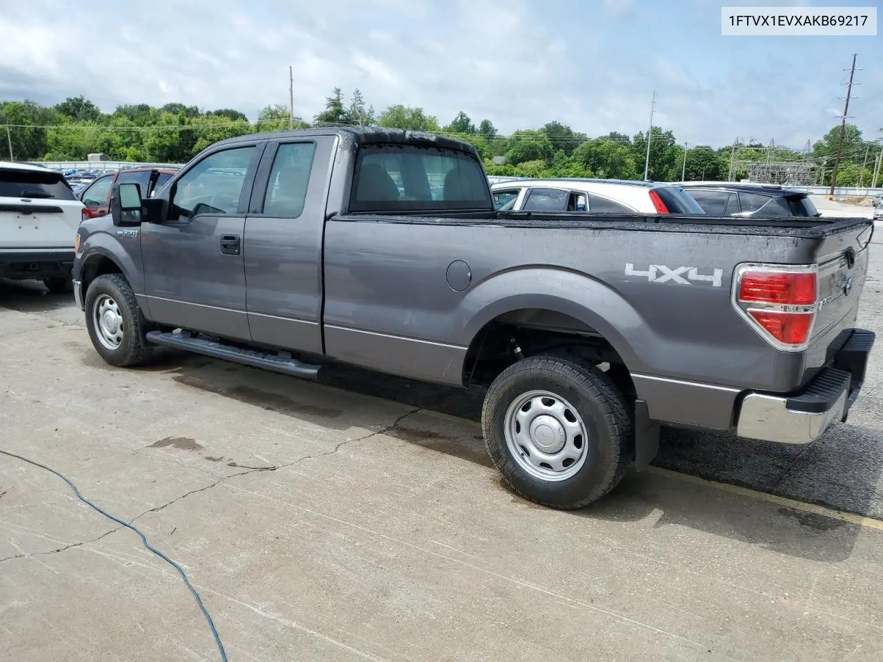 2010 Ford F150 Super Cab VIN: 1FTVX1EVXAKB69217 Lot: 58202185
