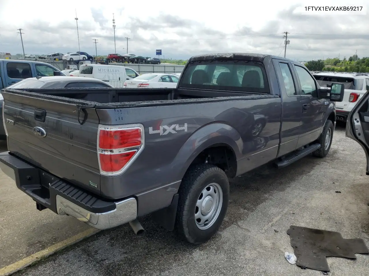2010 Ford F150 Super Cab VIN: 1FTVX1EVXAKB69217 Lot: 58202185