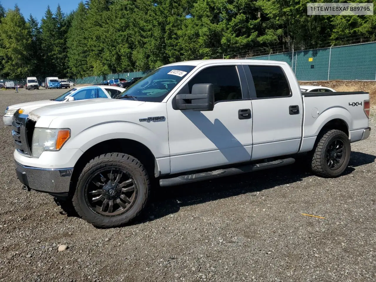 2010 Ford F150 Supercrew VIN: 1FTEW1E8XAFB89795 Lot: 62423115