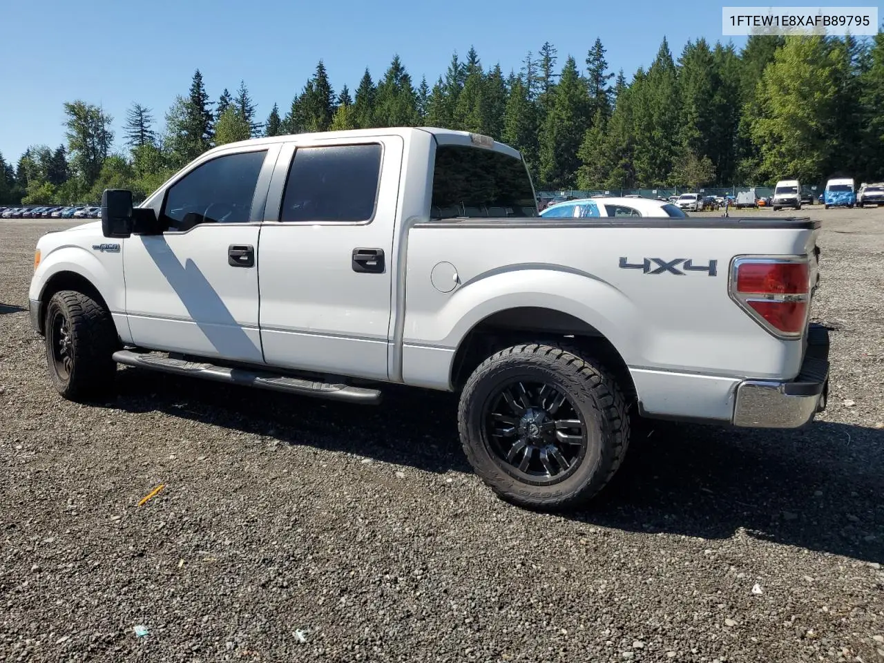 2010 Ford F150 Supercrew VIN: 1FTEW1E8XAFB89795 Lot: 62423115