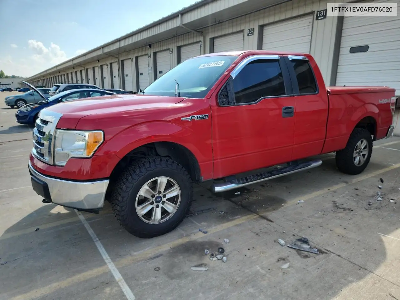 2010 Ford F150 Super Cab VIN: 1FTFX1EV0AFD76020 Lot: 62637165