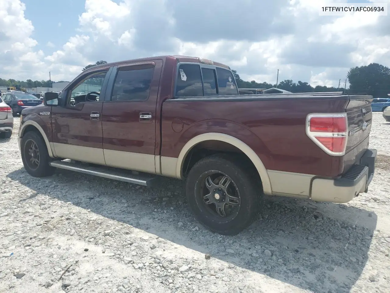 2010 Ford F150 Supercrew VIN: 1FTFW1CV1AFC06934 Lot: 62653395