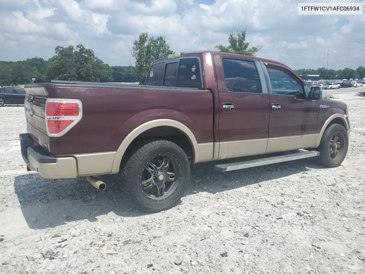 2010 Ford F150 Supercrew VIN: 1FTFW1CV1AFC06934 Lot: 62653395