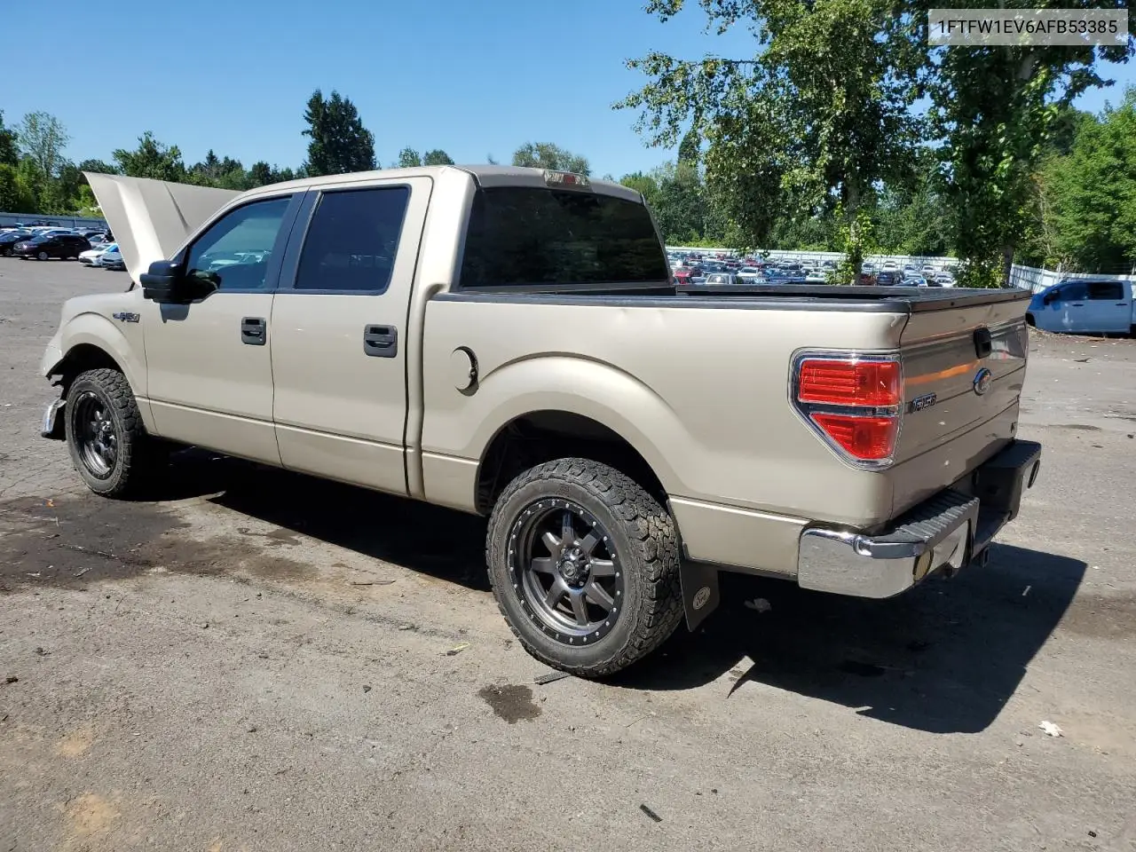 2010 Ford F150 Supercrew VIN: 1FTFW1EV6AFB53385 Lot: 62673395