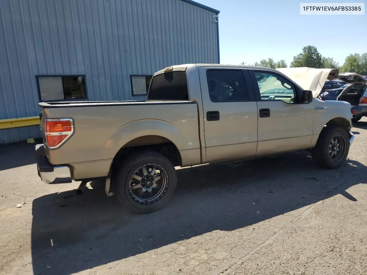 2010 Ford F150 Supercrew VIN: 1FTFW1EV6AFB53385 Lot: 62673395