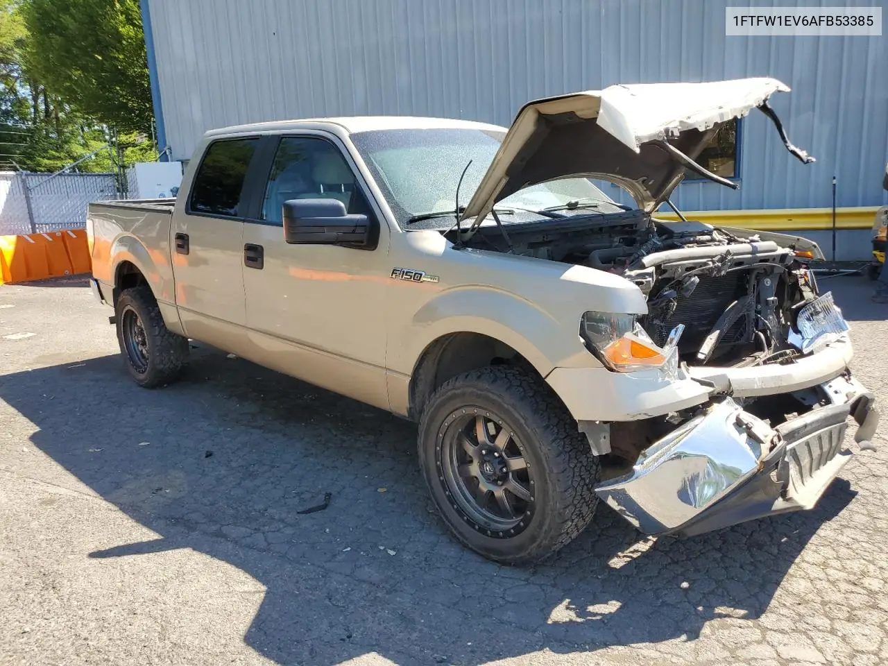 2010 Ford F150 Supercrew VIN: 1FTFW1EV6AFB53385 Lot: 62673395