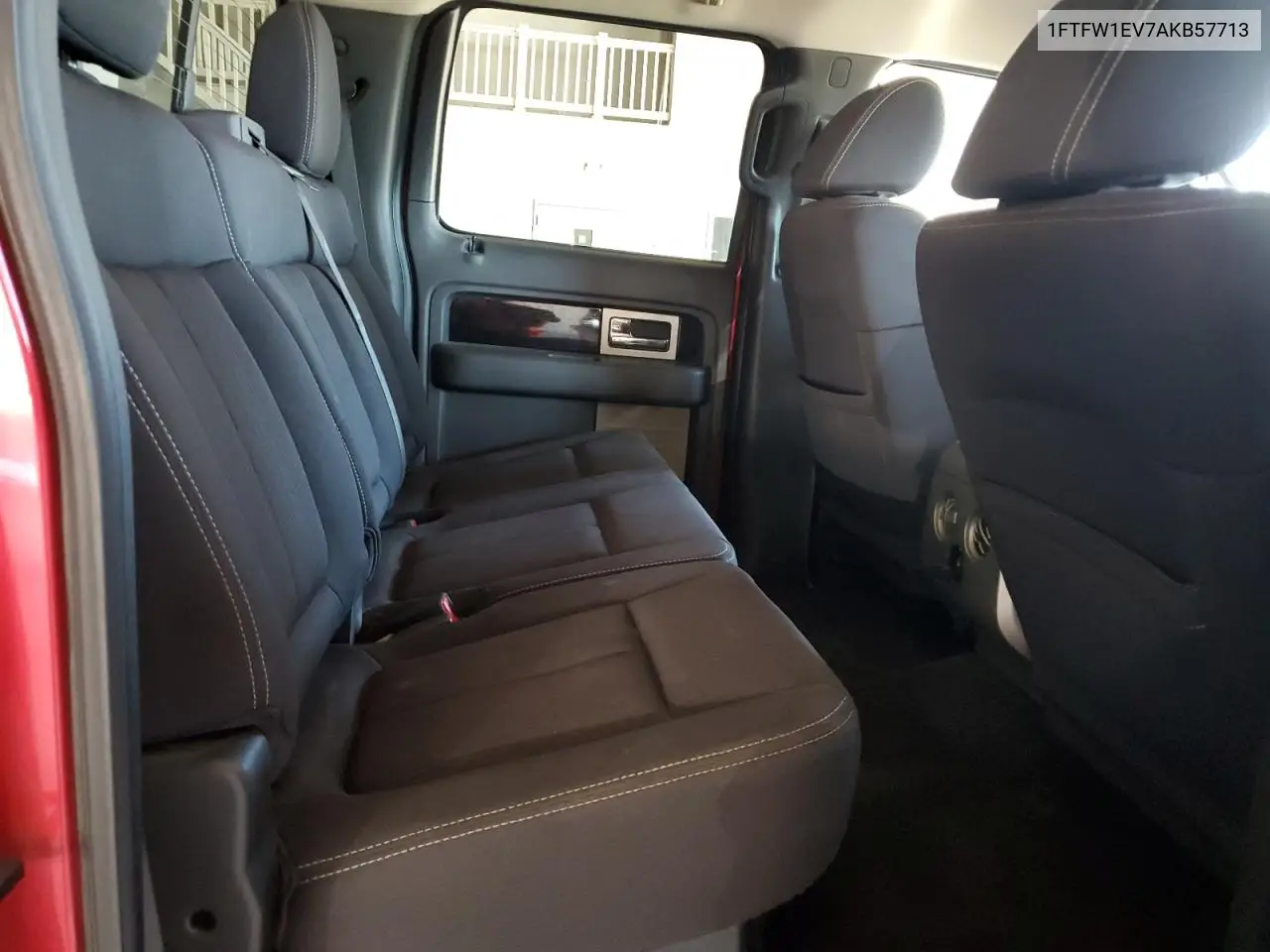 2010 Ford F150 Supercrew VIN: 1FTFW1EV7AKB57713 Lot: 62751095